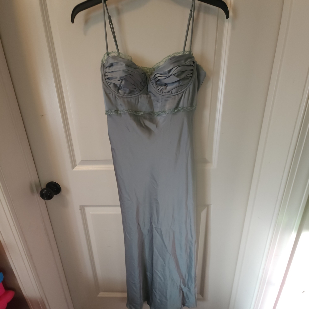 Astr Women's Sage Maxi Dress Nwot
